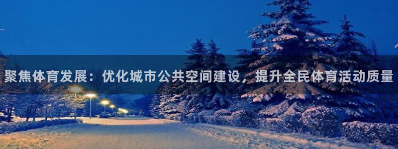 意昂体育4官方客服电话：聚焦体育发展：优化城市公共空