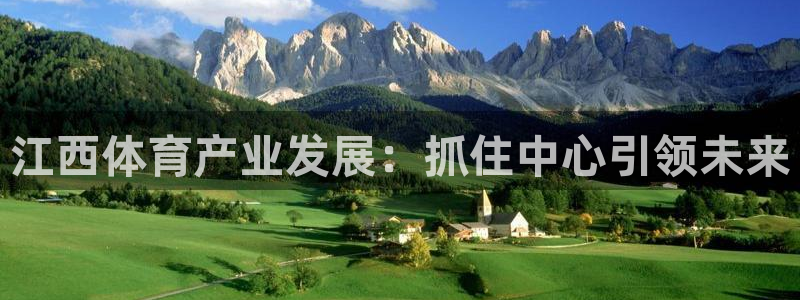 意昂体育4软件：江西体育产业发展：抓住中心引领未来