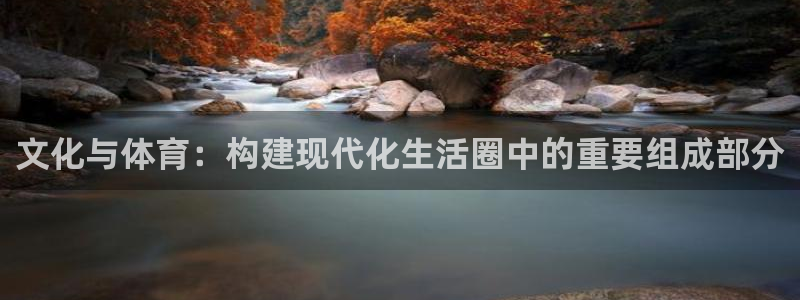 意昂4科技：文化与体育：构建现代化生活圈中的重要组成部分