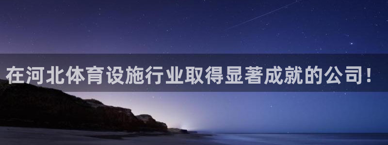 意昂体育4平台APP：在河北体育设施行业取得显著成就的公司！