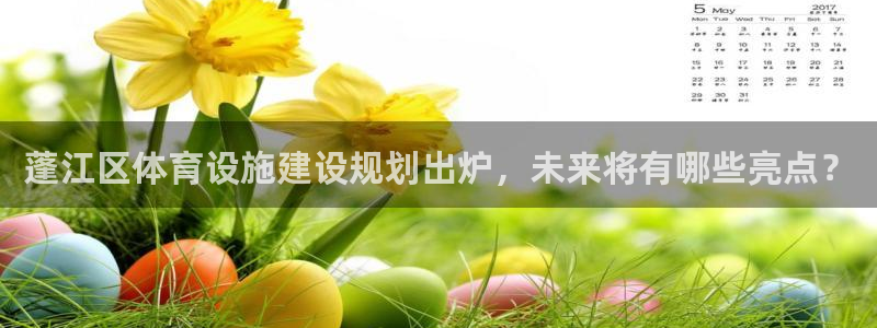 意昂体育4开户：蓬江区体育设施建设规划出炉，未来将有