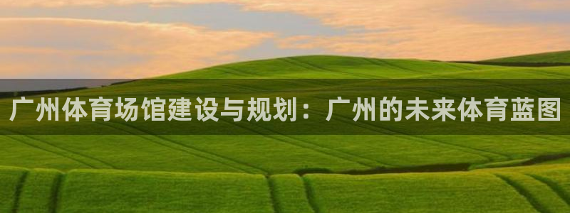 意昂体育4招商电话：广州体育场馆建设与规划：广州的未来体育蓝