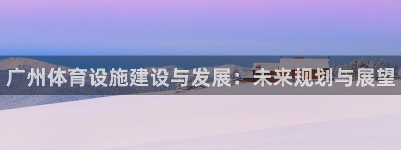 意昂体育4是干嘛的公司：广州体育设施建设与发展：未来