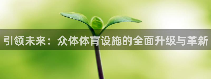 意昂4娱乐40996：引领未来：众体体育设施的全面升级与革新