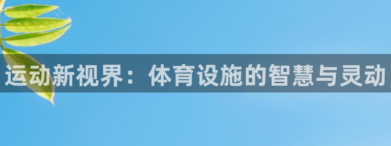 意昂4集团官网首页网址：运动新视界：体育设施的智慧与灵动